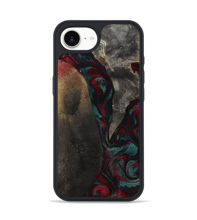 iPhone 17e Wood Phone Case - Joel (Red, 818792)