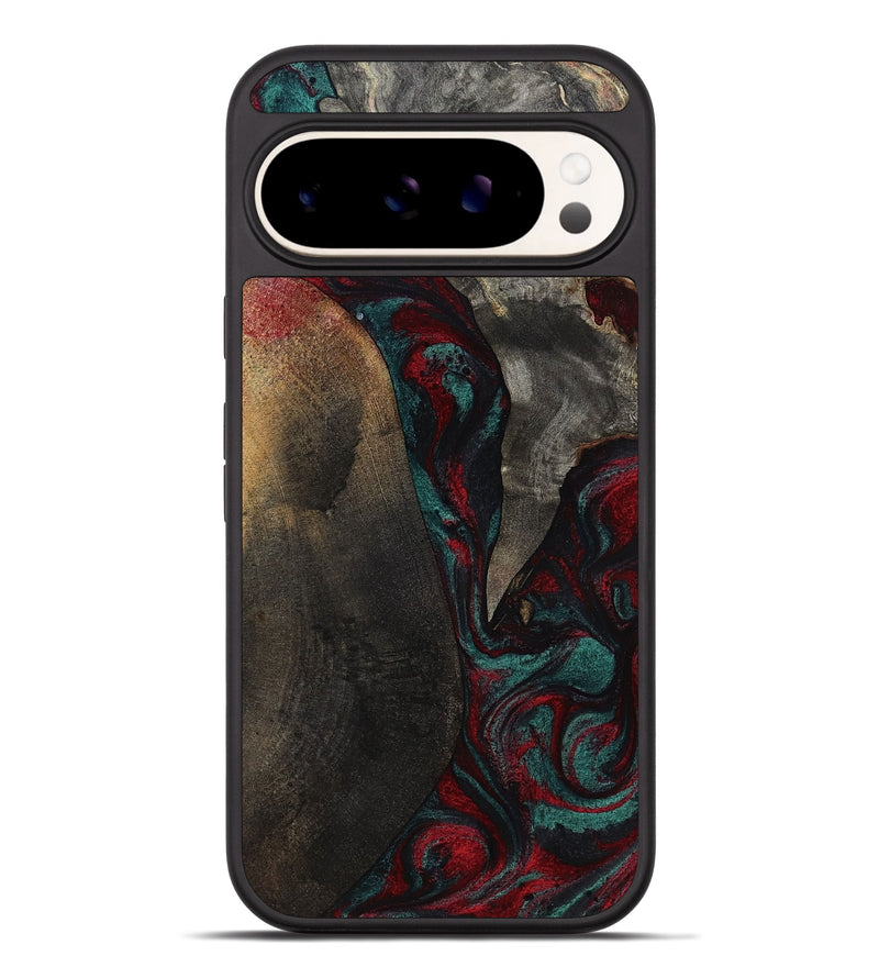 Pixel 9 Pro XL Wood Phone Case - Joel (Red, 818792)