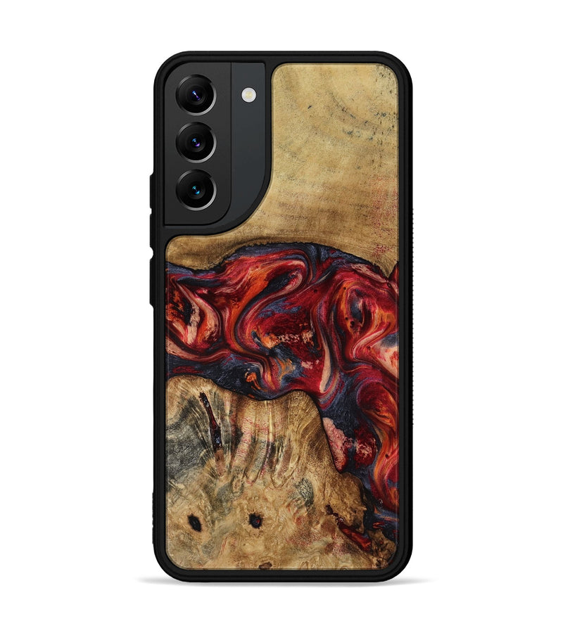 Galaxy S22 Plus Wood Phone Case - Elyssa (Red, 818793)