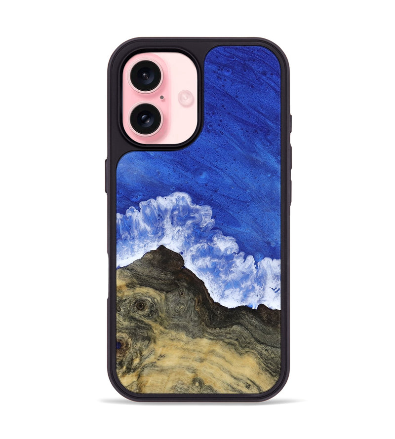 iPhone 16 Wood Phone Case - Spenser (Coastal, 818800)