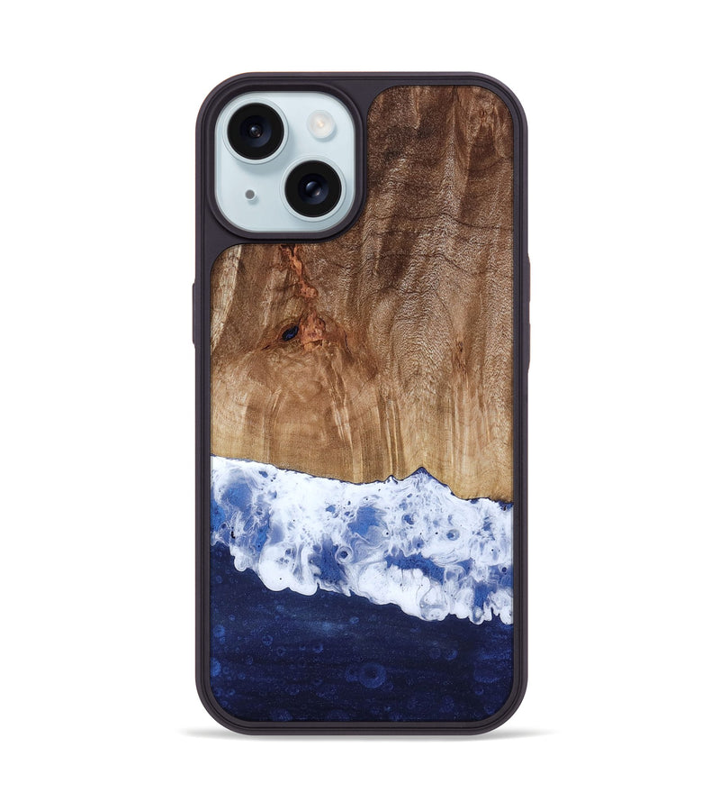 iPhone 15 Wood Phone Case - Briar (Coastal, 818804)