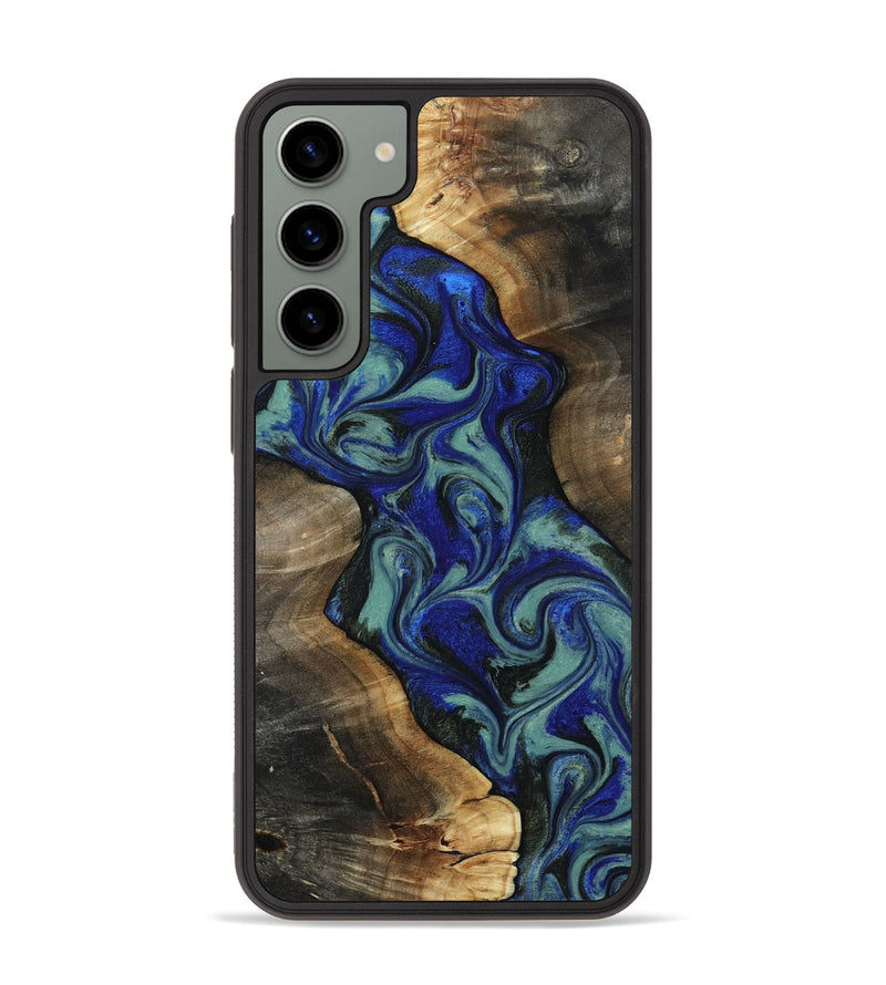 Galaxy S23 Plus Wood Phone Case - Vincent (Green, 818815)