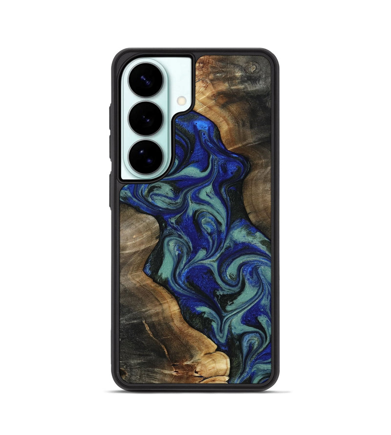 Galaxy S26 Wood Phone Case - Vincent (Green, 818815)