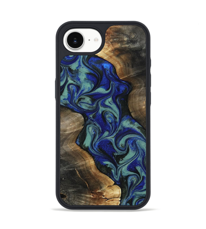 iPhone 16e Wood Phone Case - Vincent (Green, 818815)