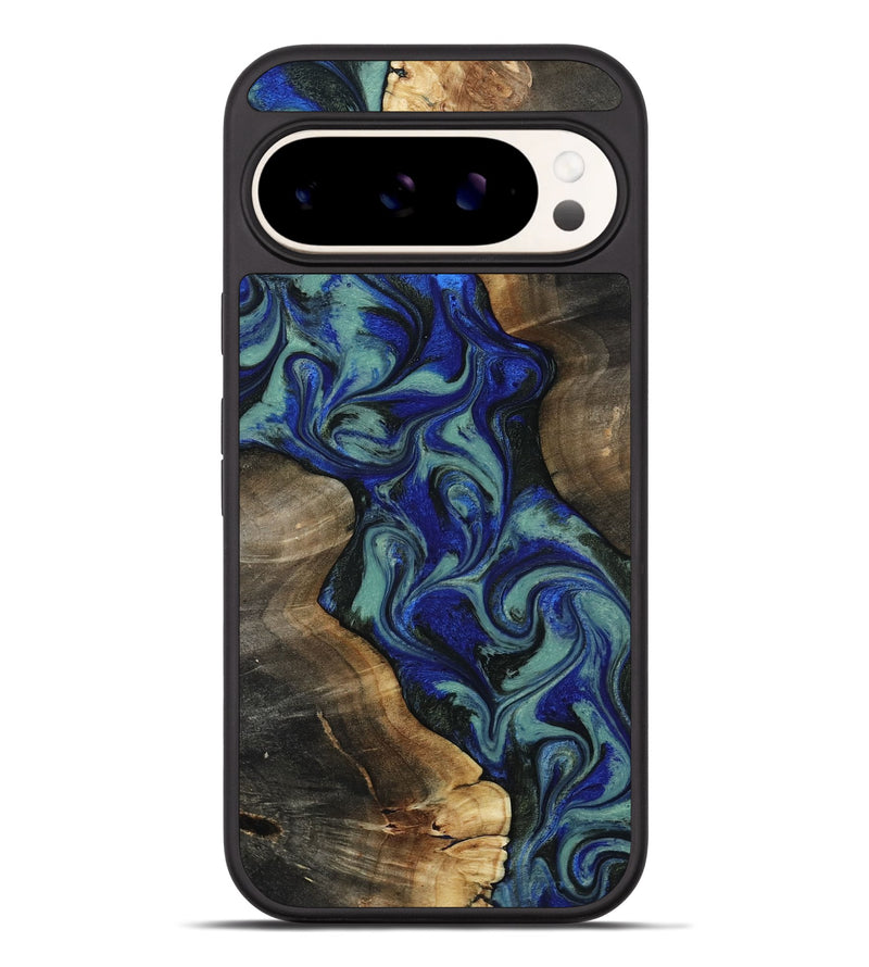 Pixel 9 Pro XL Wood Phone Case - Vincent (Green, 818815)