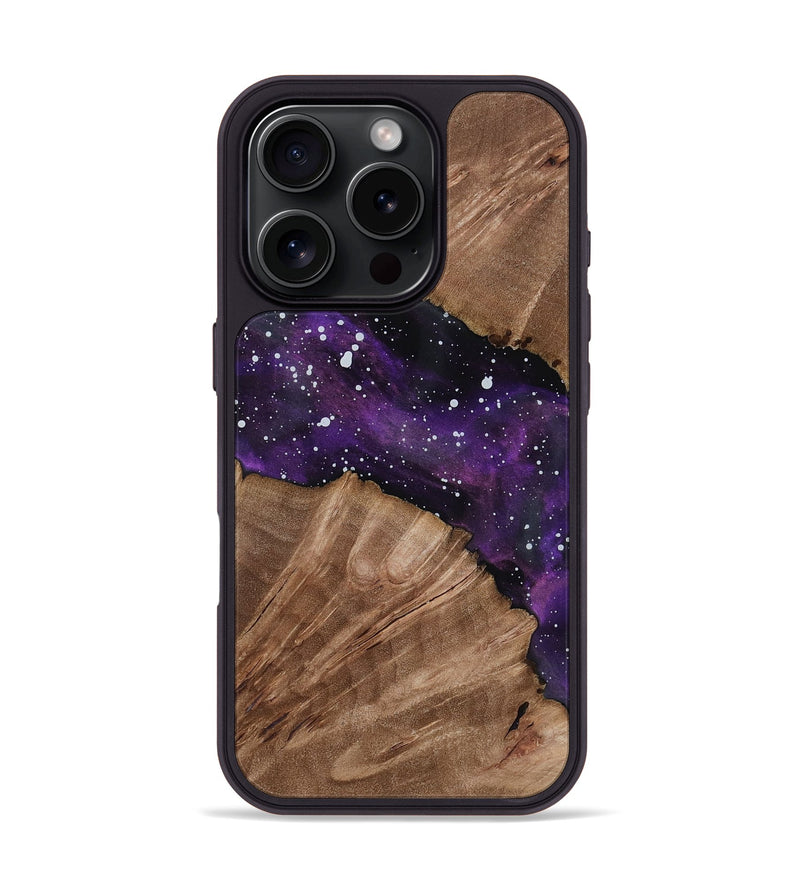 iPhone 16 Pro Wood Phone Case - Linda (Cosmos, 818821)
