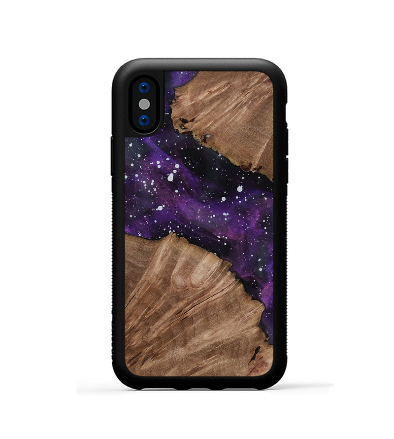 iPhone Xs Wood Phone Case - Linda (Cosmos, 818821)