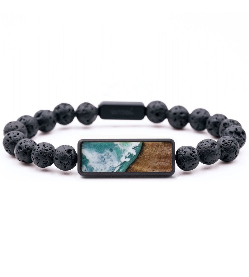 Lava Bead Wood Bracelet - Minnie (Coastal, 818839)