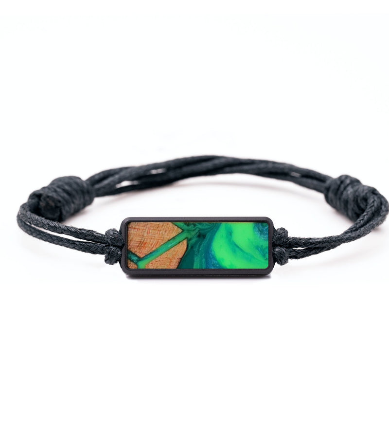 Classic Wood Bracelet - Joan (Green, 818852)