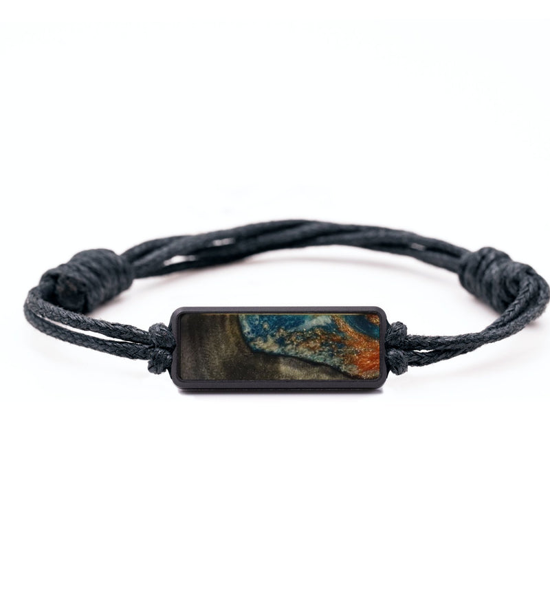 Classic Wood Bracelet - Norman (Teal & Gold, 818864)