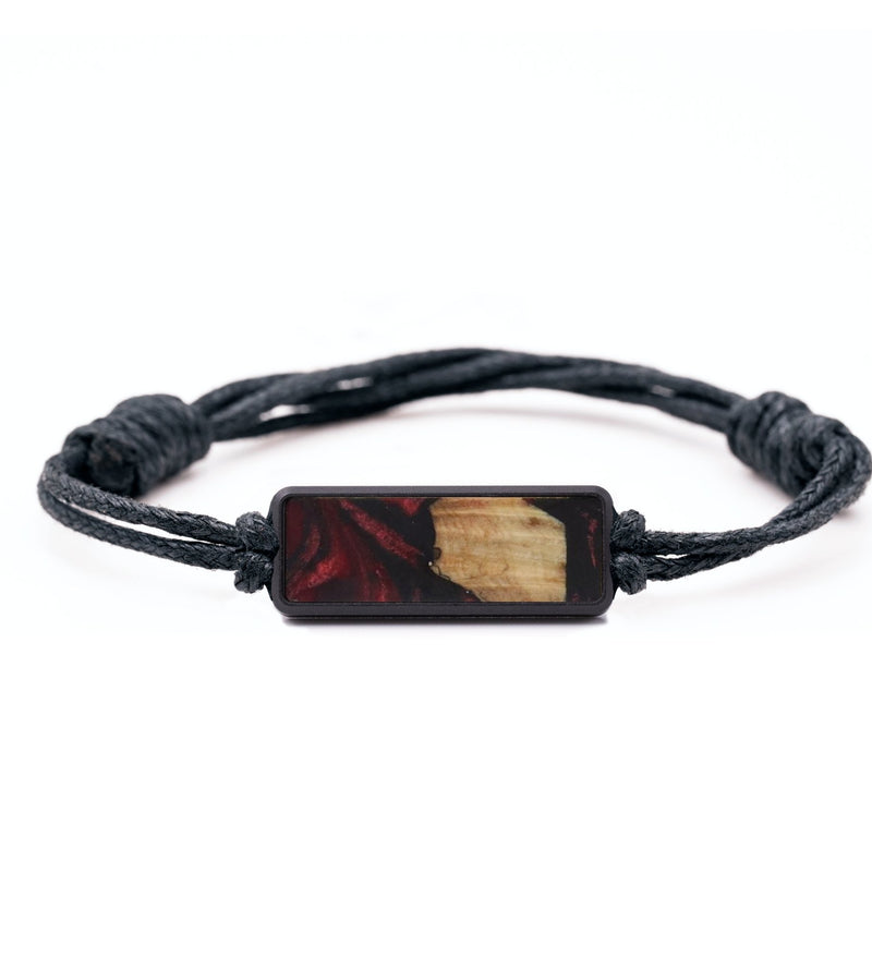 Classic Wood Bracelet - Brittney (Red, 818872)