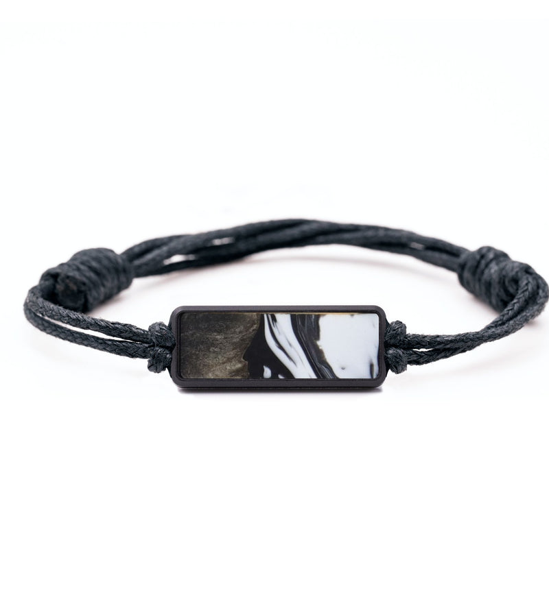 Classic Wood Bracelet - Kiley (Black & White, 818888)