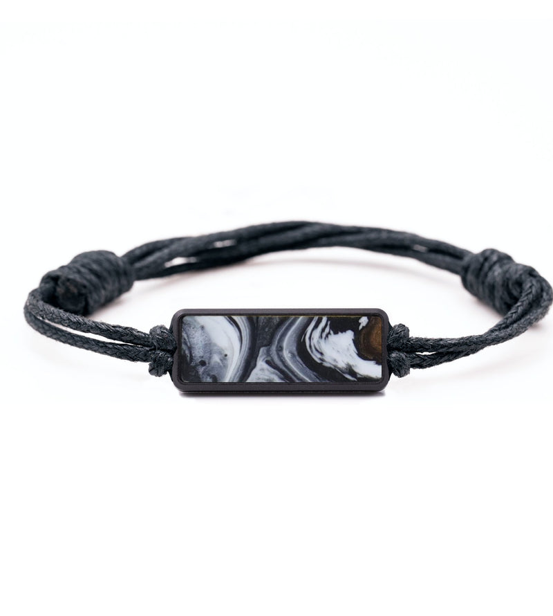 Classic ResinArt Bracelet - Daniella (Black & White, 818896)