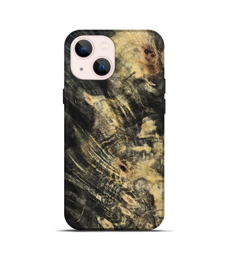 iPhone 13 mini Wood Live Edge Phone Case - Jackson (Wood Burl, 818912)