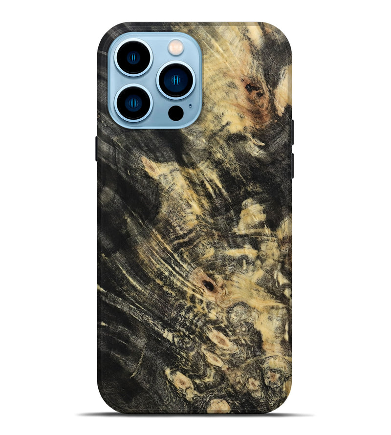iPhone 14 Pro Max Wood Live Edge Phone Case - Jackson (Wood Burl, 818912)