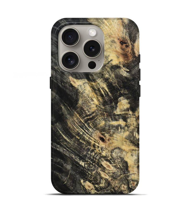iPhone 16 Pro Wood Live Edge Phone Case - Jackson (Wood Burl, 818912)