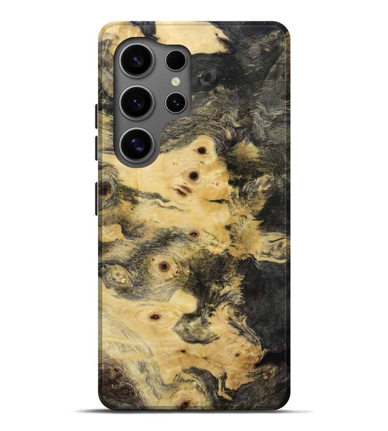 Galaxy S25 Ultra Wood Live Edge Phone Case - Holly (Wood Burl, 818913)