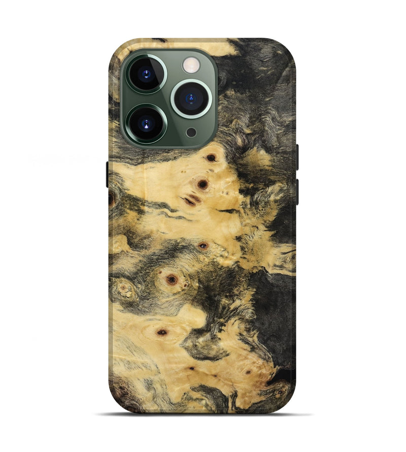 iPhone 13 Pro Wood Live Edge Phone Case - Holly (Wood Burl, 818913)