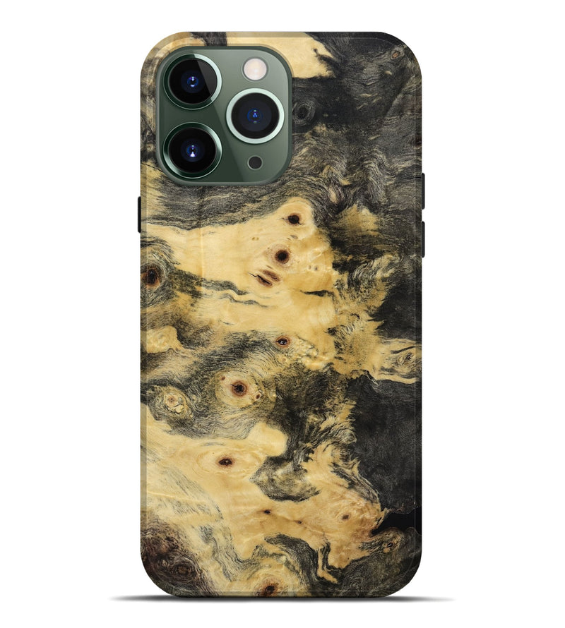 iPhone 13 Pro Max Wood Live Edge Phone Case - Holly (Wood Burl, 818913)