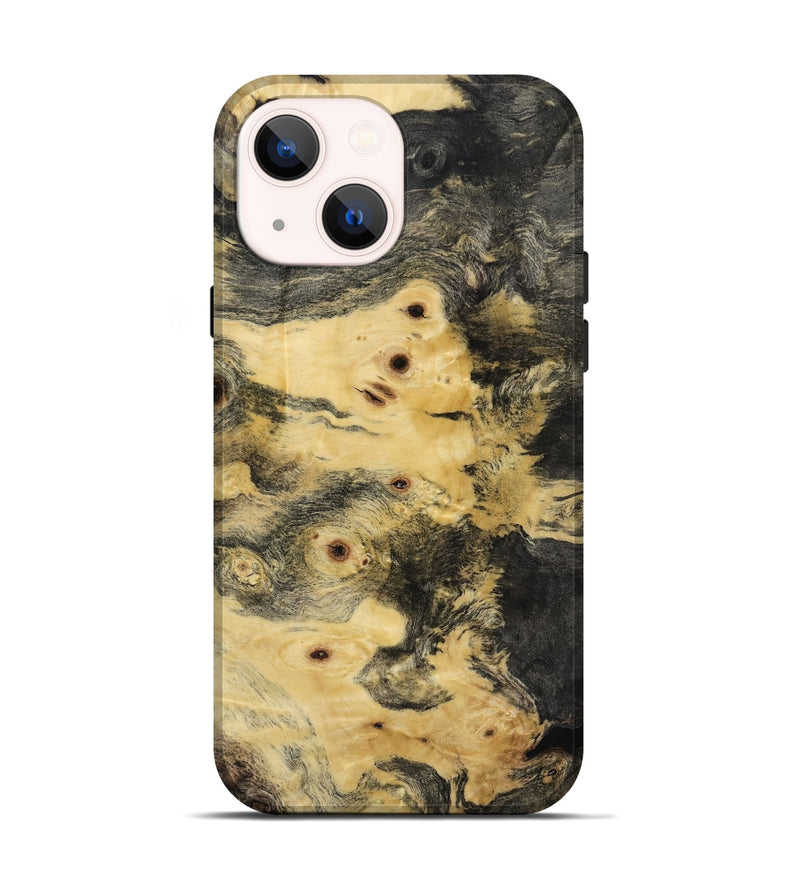 iPhone 14 Wood Live Edge Phone Case - Holly (Wood Burl, 818913)