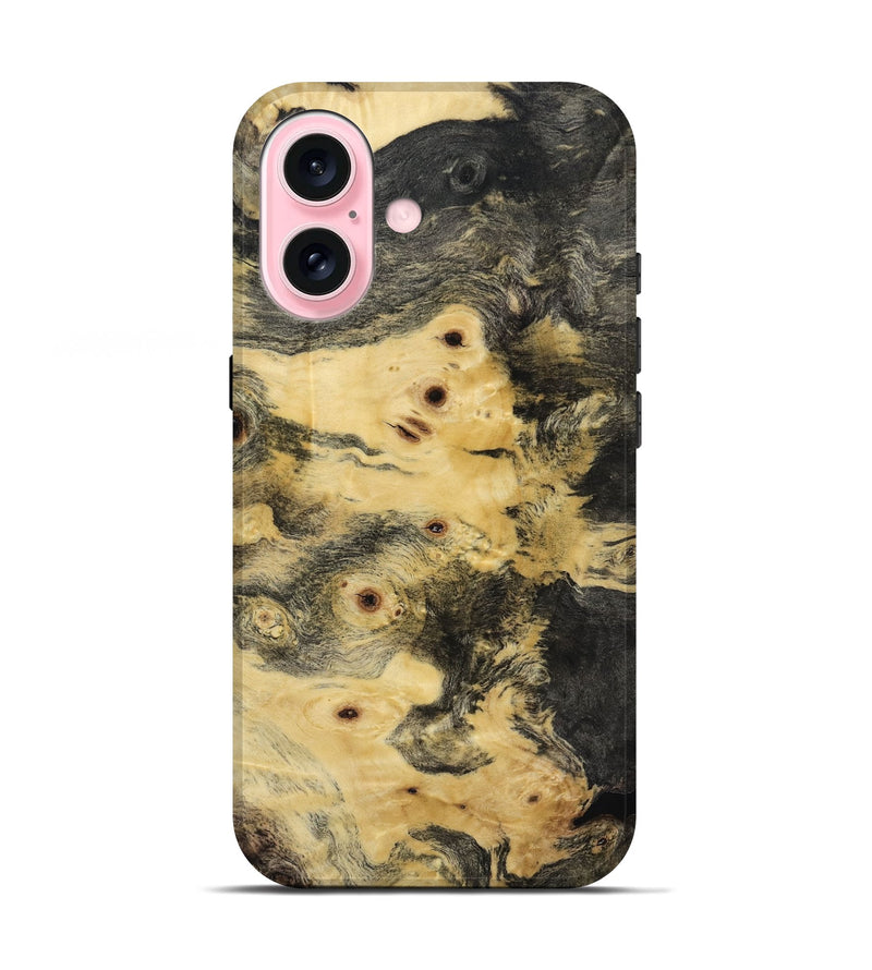 iPhone 17 Wood Live Edge Phone Case - Holly (Wood Burl, 818913)