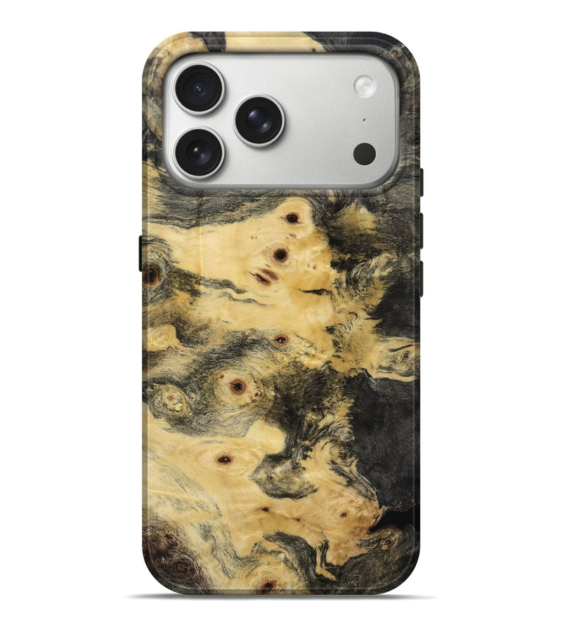 iPhone 17 Pro Max Wood Live Edge Phone Case - Holly (Wood Burl, 818913)