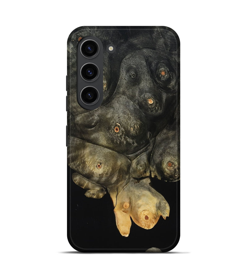 Galaxy S23 Wood Live Edge Phone Case - Moshe (Wood Burl, 818916)