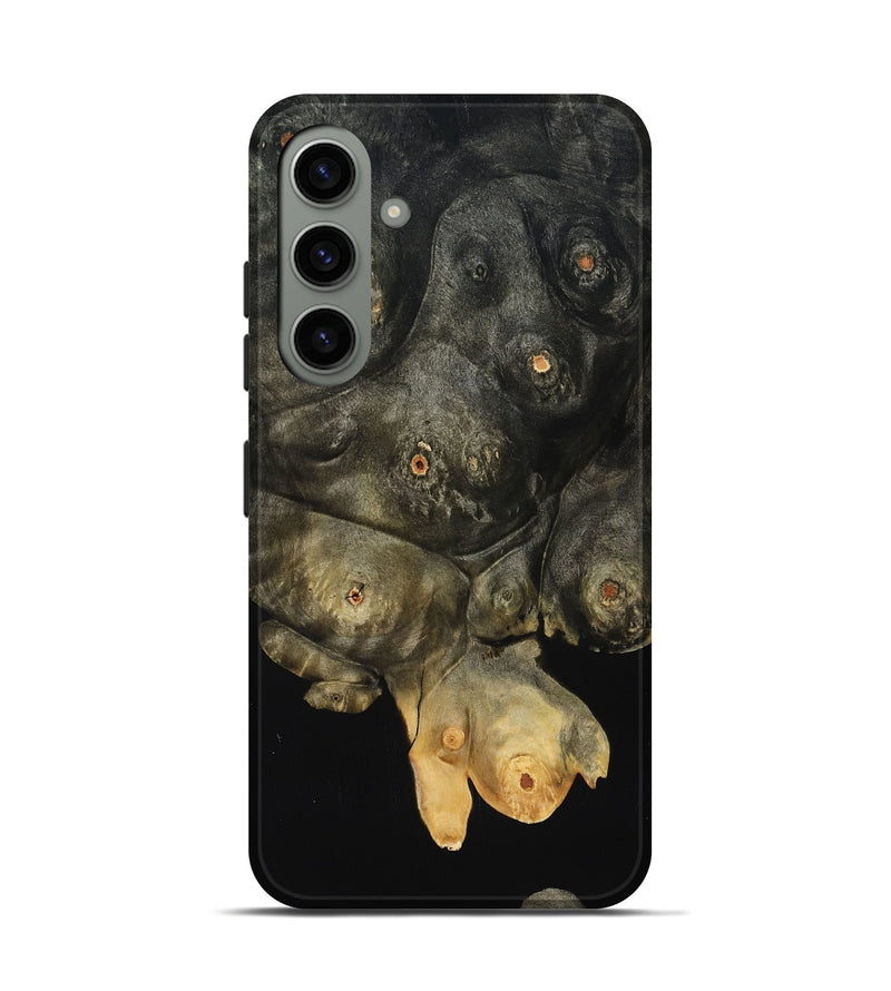 Galaxy S24 Wood Live Edge Phone Case - Moshe (Wood Burl, 818916)