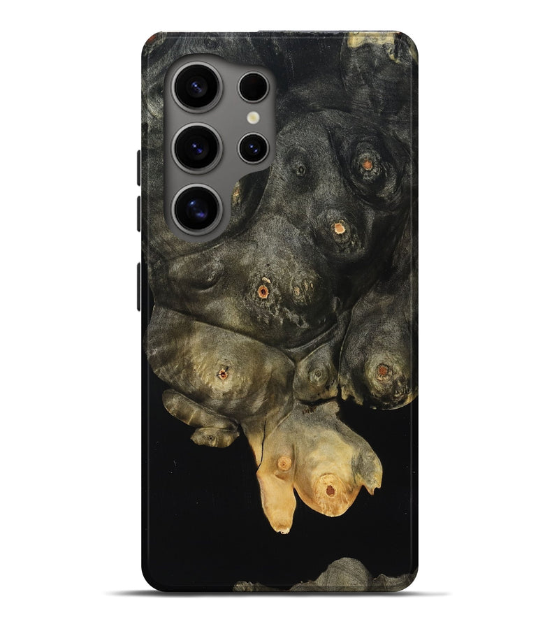 Galaxy S25 Ultra Wood Live Edge Phone Case - Moshe (Wood Burl, 818916)