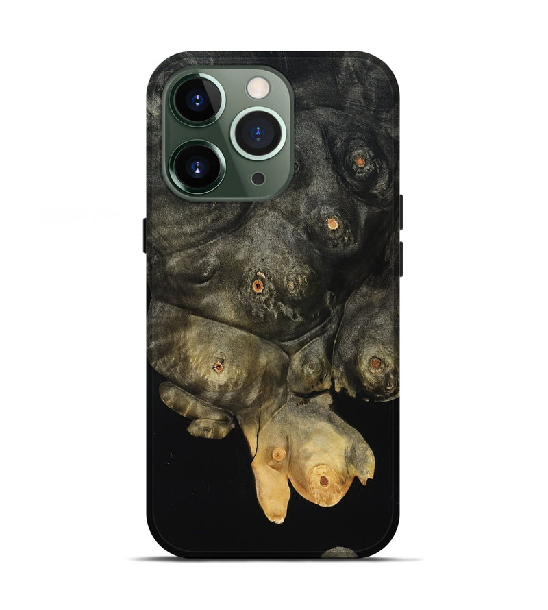 iPhone 13 Pro Wood Live Edge Phone Case - Moshe (Wood Burl, 818916)