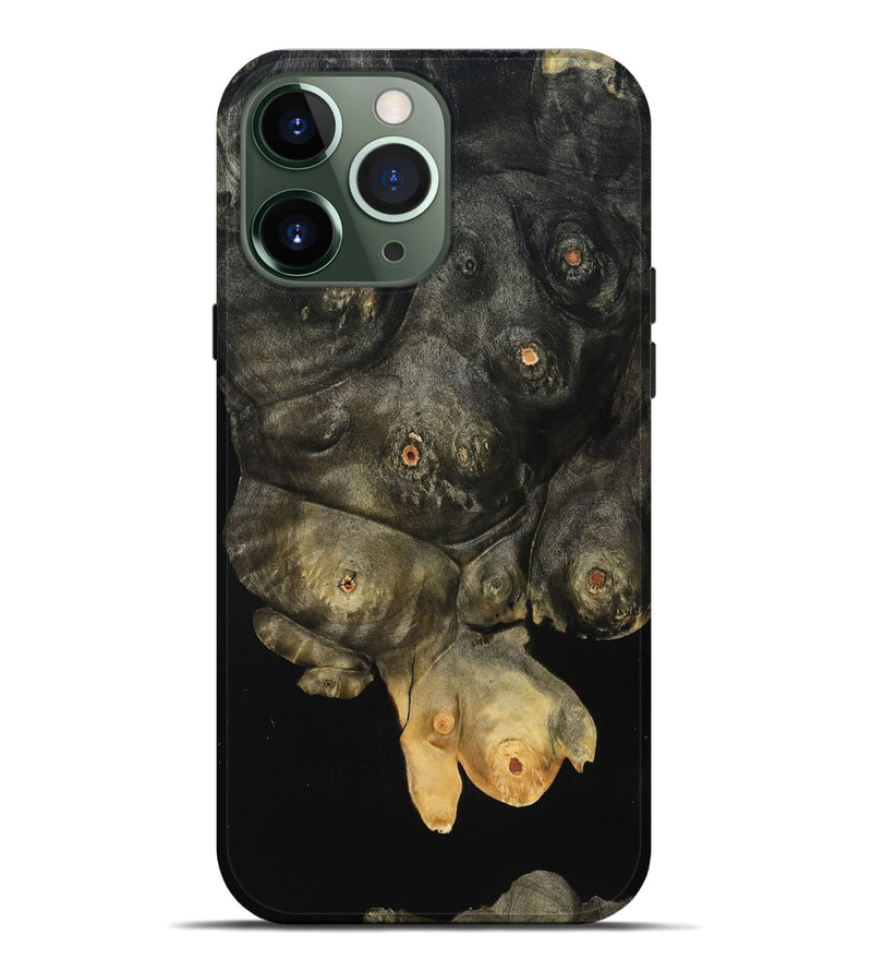 iPhone 13 Pro Max Wood Live Edge Phone Case - Moshe (Wood Burl, 818916)