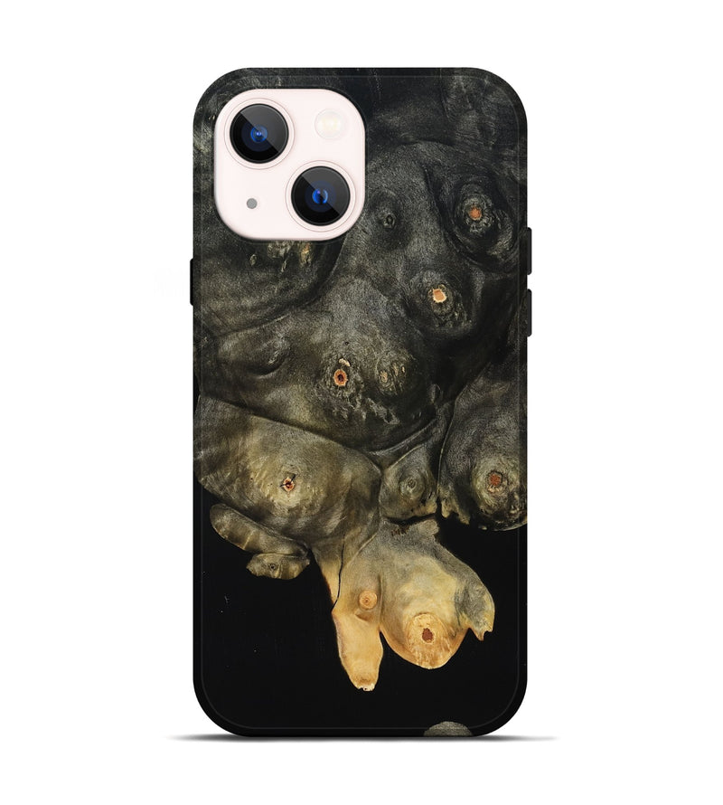 iPhone 14 Wood Live Edge Phone Case - Moshe (Wood Burl, 818916)