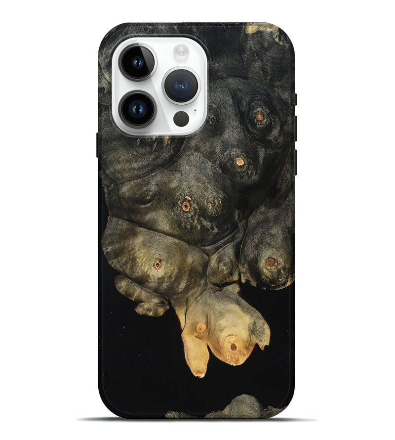 iPhone 15 Pro Max Wood Live Edge Phone Case - Moshe (Wood Burl, 818916)