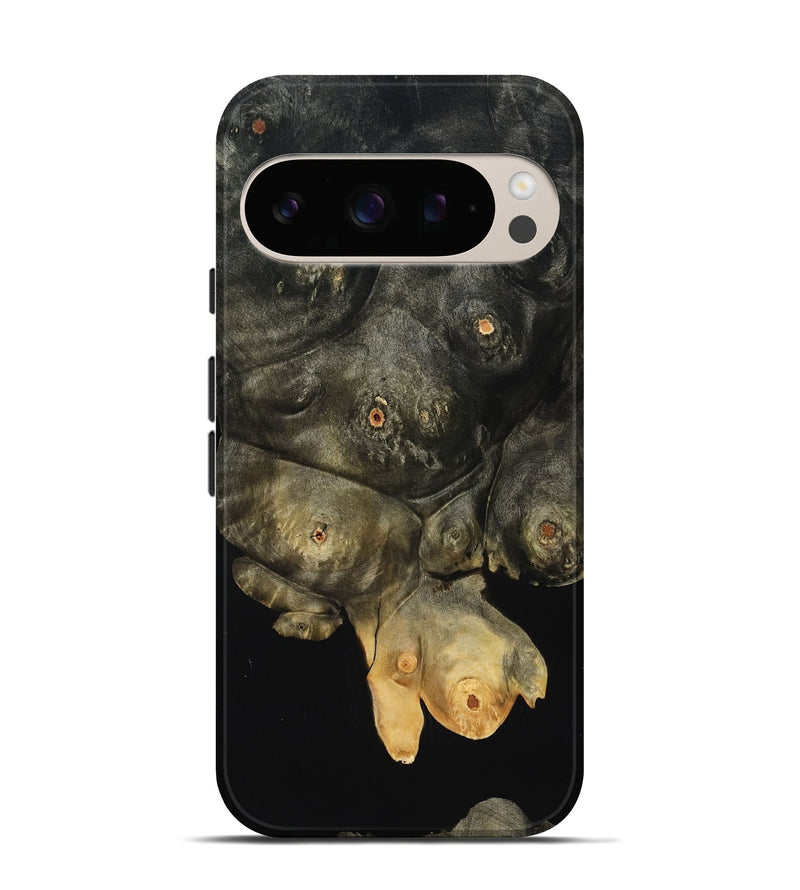 Pixel 10 Pro Wood Live Edge Phone Case - Moshe (Wood Burl, 818916)