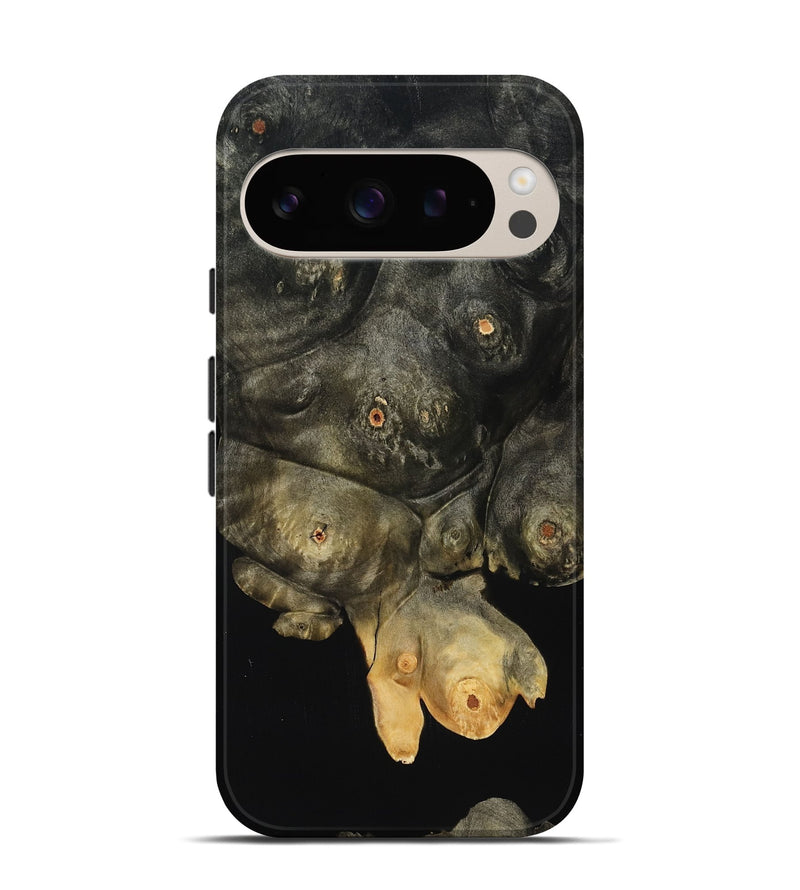 Pixel 9 Wood Live Edge Phone Case - Moshe (Wood Burl, 818916)