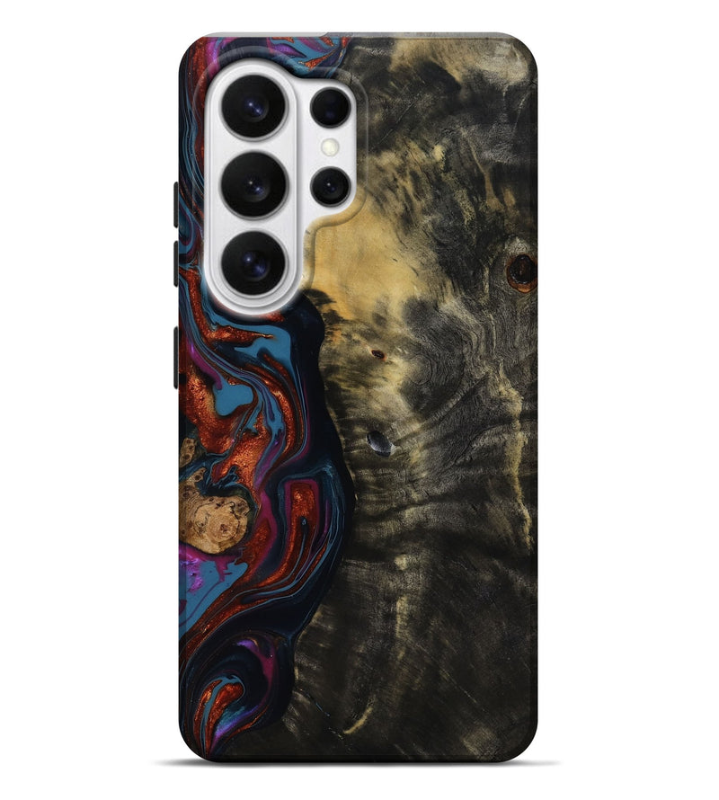 Galaxy S26 Ultra Wood Live Edge Phone Case - Michele (Blue, 818918)