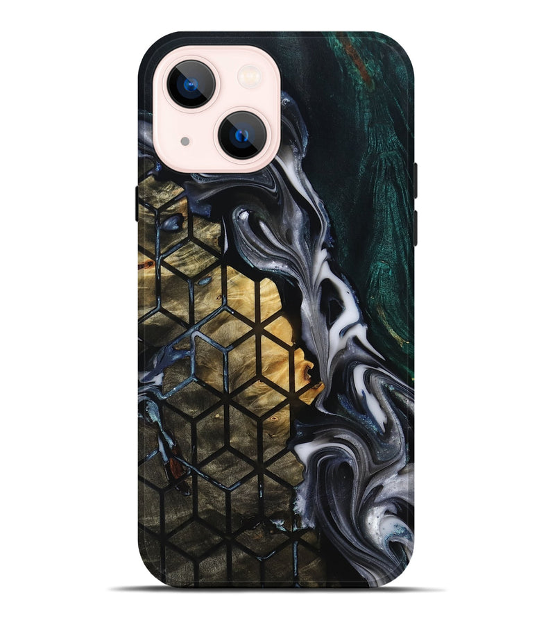 iPhone 14 Plus Wood Live Edge Phone Case - Missy (Pattern, 818922)