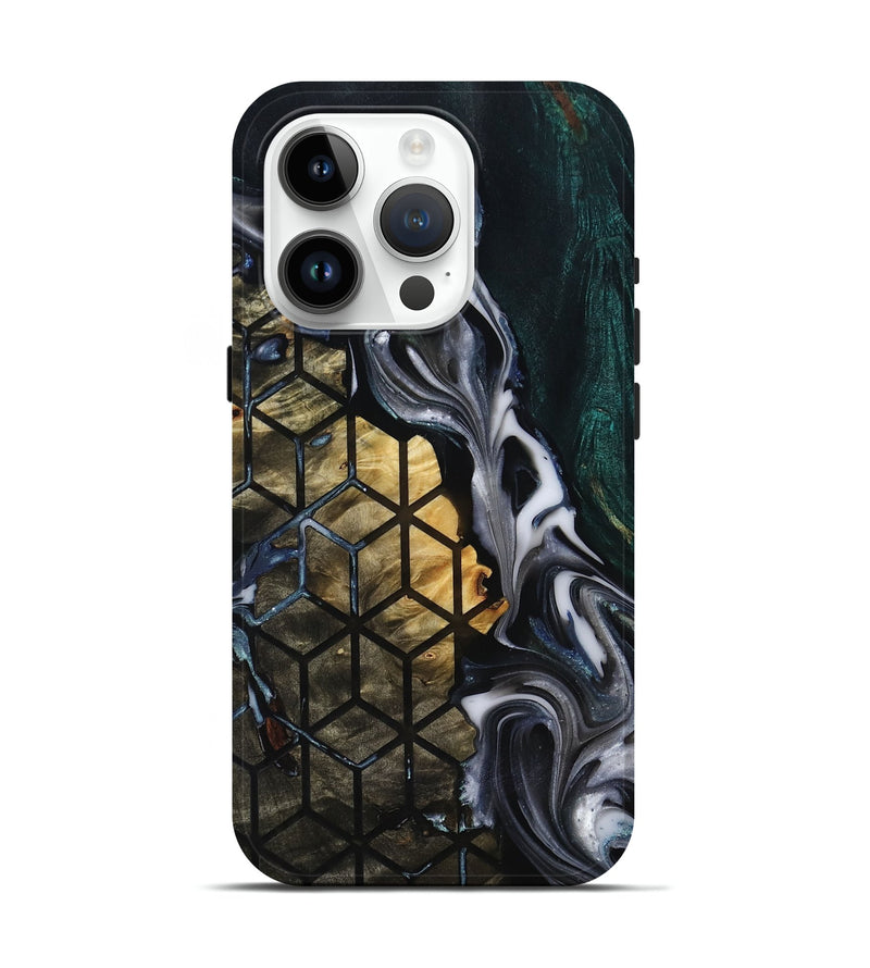 iPhone 15 Pro Wood Live Edge Phone Case - Missy (Pattern, 818922)