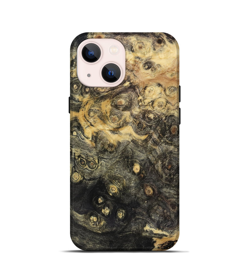 iPhone 13 mini Wood Live Edge Phone Case - Gertie (Wood Burl, 818923)