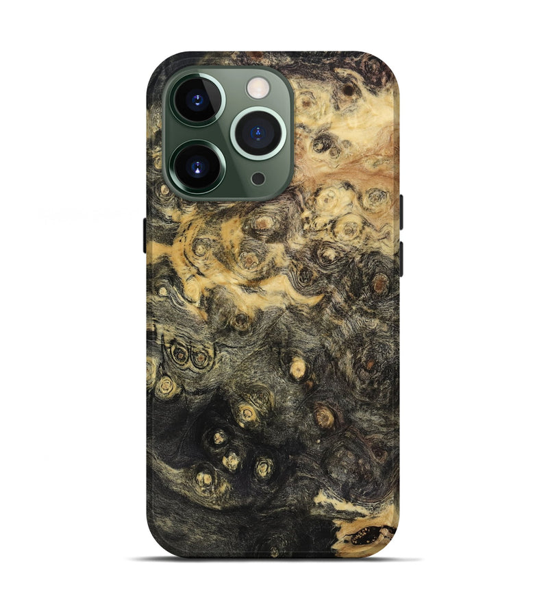 iPhone 13 Pro Wood Live Edge Phone Case - Gertie (Wood Burl, 818923)