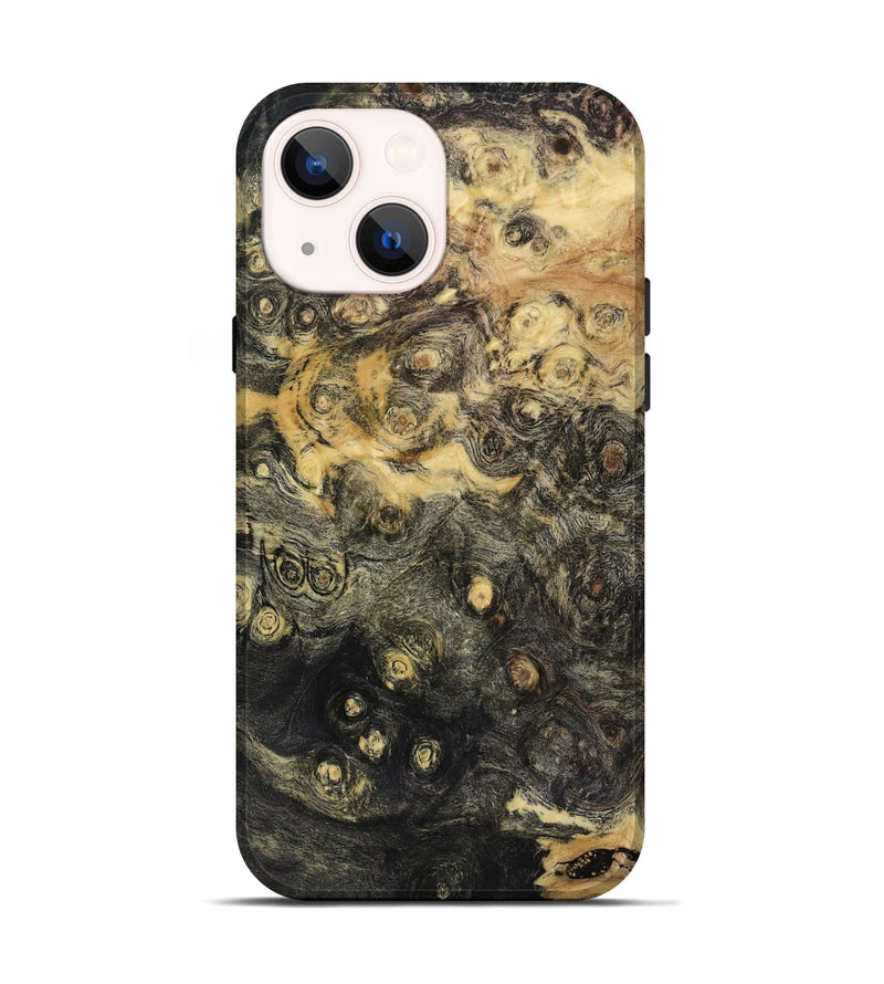 iPhone 14 Wood Live Edge Phone Case - Gertie (Wood Burl, 818923)