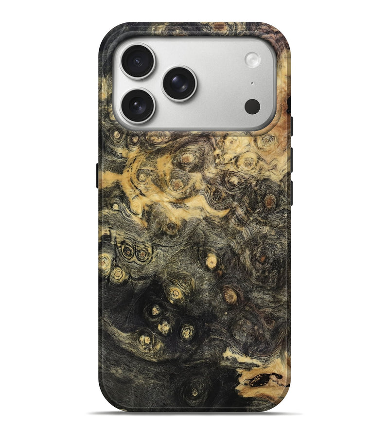 iPhone 17 Pro Max Wood Live Edge Phone Case - Gertie (Wood Burl, 818923)