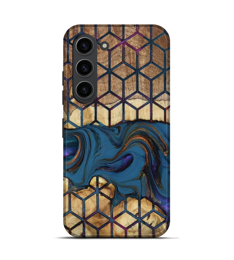 Galaxy S23 Wood Live Edge Phone Case - Reuben (Pattern, 818925)