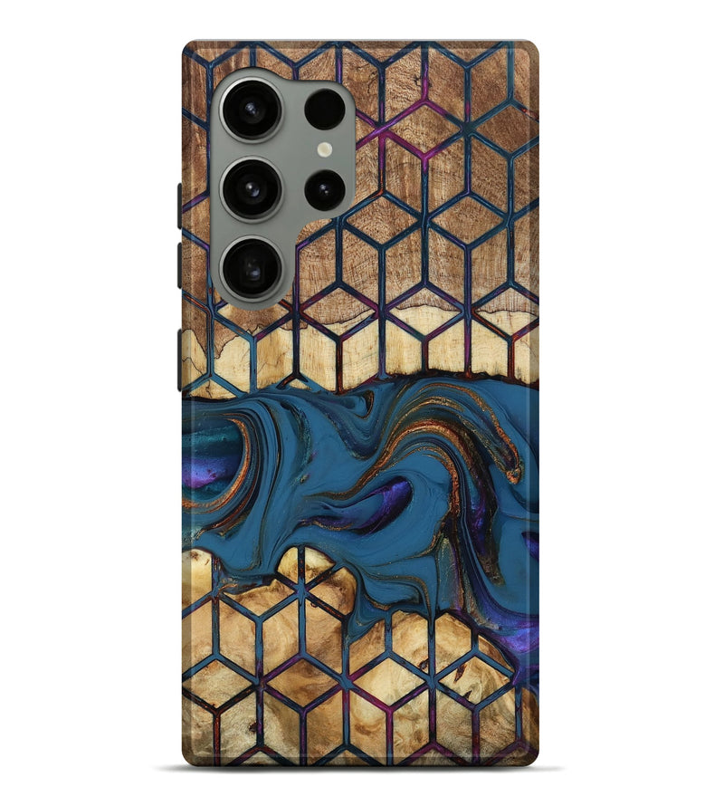 Galaxy S24 Ultra Wood Live Edge Phone Case - Reuben (Pattern, 818925)