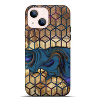 iPhone 14 Plus Wood Live Edge Phone Case - Reuben (Pattern, 818925)