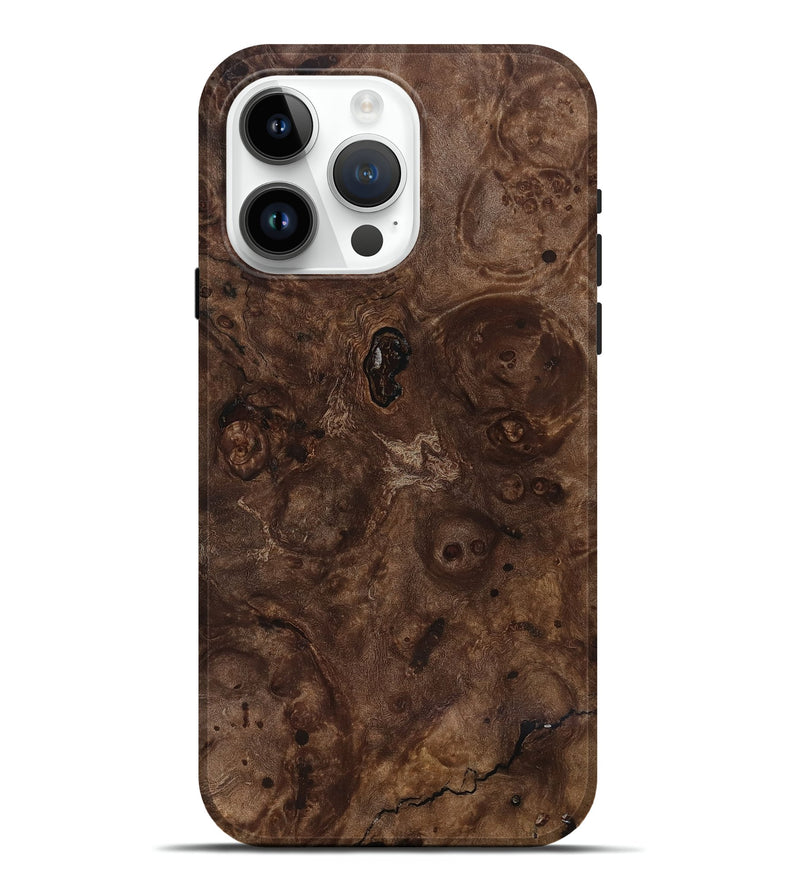 iPhone 15 Pro Max Wood Live Edge Phone Case - Kobe (Wood Burl, 818926)
