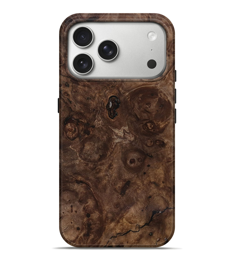 iPhone 17 Pro Max Wood Live Edge Phone Case - Kobe (Wood Burl, 818926)