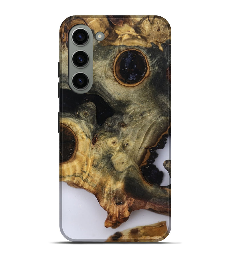 Galaxy S23 Plus Wood Live Edge Phone Case - Leonard (Clear, 818928)