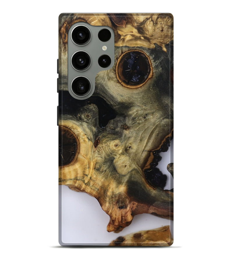 Galaxy S24 Ultra Wood Live Edge Phone Case - Leonard (Clear, 818928)