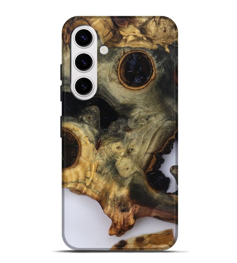 Galaxy S25 Plus Wood Live Edge Phone Case - Leonard (Clear, 818928)